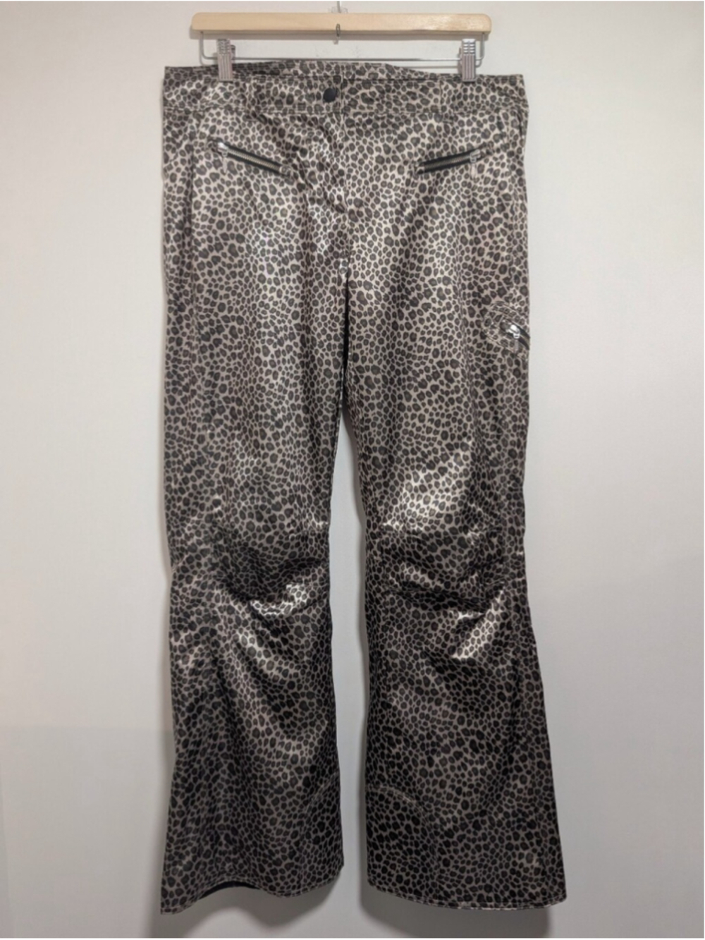 Obermeyer | Metallic Leopard Print Ski Pants